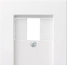 Gira inzetplaat 1/2x Luidspreker/USB ZWM 027627